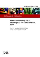 BS PD IEC/TS 62056-1-1:2016 BS PD IEC/TS 62056-1-1:2016