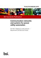 BS PD IEC/TR 61850-80-3:2015 BS PD IEC/TR 61850-80-3:2015