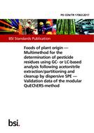 BS PD CEN/TR 17063:2017