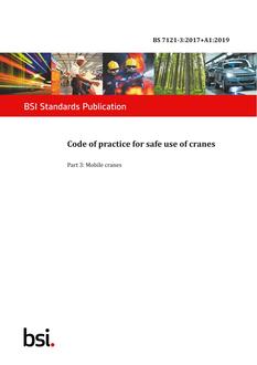 BS 7121-3:2017+A1:2019