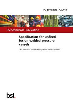 BS PD 5500:2018+A2:2019 PDF