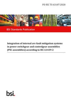 BS PD IEC TS 63107:2020 BS PD IEC TS 63107:2020