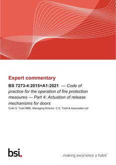 BS 7273-4:2015+A1:2021 EXCOMM