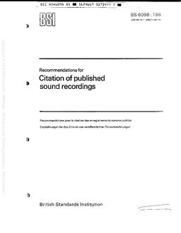 BS 6098:1981