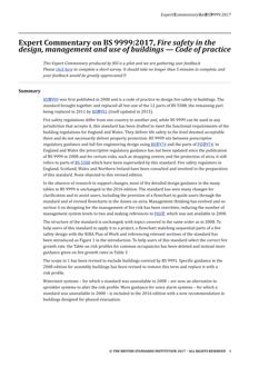 BS 9999:2017 EXCOMM (FIRE) BS 9999:2017 EXCOMM (FIRE)