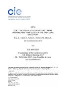 DOES THE VISUAL SYSTEM EXTRACT MORE INFORMATION THAN GLOSS IN THE SPECULAR DIRECTION? (OP53, 396-403) DOES THE VISUAL SYSTEM EXTRACT MORE INFORMATION THAN GLOSS IN THE SPECULAR DIRECTION? (OP53, 396-403)