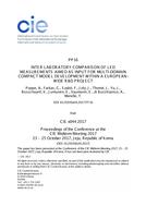 INTER LABORATORY COMPARISON OF LED MEASUREMENTS AIMED AS INPUT FOR MULTI-DOMAIN COMPACT MODEL DEVELOPMENT WITHIN A EUROPEAN-WIDE R&D PROJECT (PP16, 569-579) INTER LABORATORY COMPARISON OF LED MEASUREMENTS AIMED AS INPUT FOR MULTI-DOMAIN COMPACT MODEL DEVELOPMENT WITHIN A EUROPEAN-WIDE R&D PROJECT (PP16, 569-579)