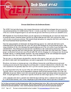 HEI Tech Sheet #142 HEI Tech Sheet #142