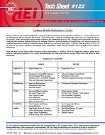 HEI Tech Sheet #122 HEI Tech Sheet #122