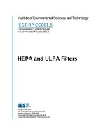 IEST RP-CC001.5 IEST RP-CC001.5