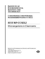 IEST RP-CC023.2 IEST RP-CC023.2