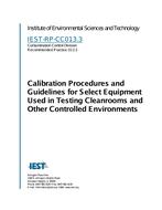 IEST RP-CC013.3 IEST RP-CC013.3