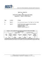 IEST RP-CC001.6 Errata IEST RP-CC001.6 Errata