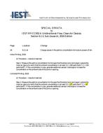 IEST RP-CC002.4 Errata IEST RP-CC002.4 Errata