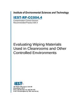 IEST RP-CC004.4 IEST RP-CC004.4