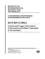 IEST RP-CC005.3 IEST RP-CC005.3