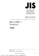 JIS A 5902:2004 JIS A 5902:2004