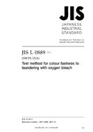 JIS L 0889:2014 JIS L 0889:2014