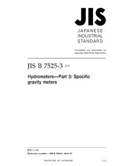 JIS B 7525-3:2018