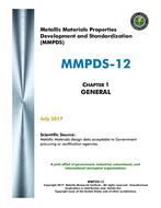 MMPDS MMPDS-12 Chapter 1 MMPDS MMPDS-12 Chapter 1