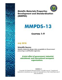 MMPDS MMPDS-13 MMPDS MMPDS-13
