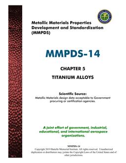 MMPDS MMPDS-14 Chapter 5 MMPDS MMPDS-14 Chapter 5