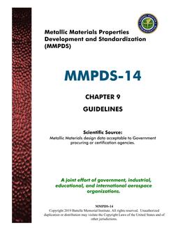 MMPDS MMPDS-14 Chapter 9 MMPDS MMPDS-14 Chapter 9
