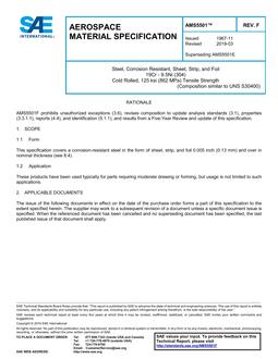 SAE AMS5501F