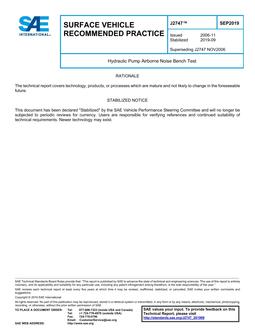 SAE J2747_201909 SAE J2747_201909