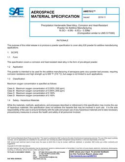 SAE AMS7012