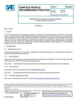 SAE J2790_202108 SAE J2790_202108